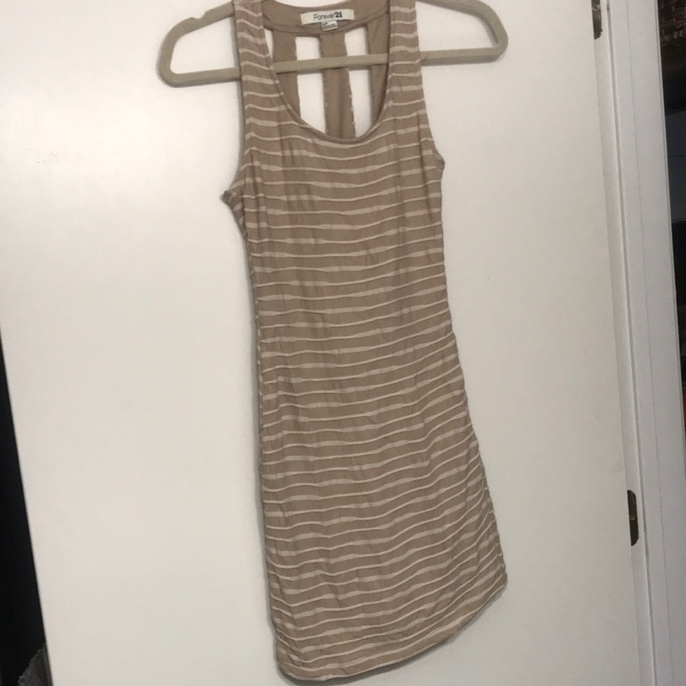 Tan bodycon dress - women’s - juniors